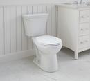 Gerber Plumbing White Round Floor Mount Toilet Bowl 