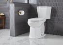 Gerber Plumbing White 1.28 gpf Elongated Wall Mount Toilet Tank 