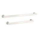 Signature Hardware Brushed Nickel 18 in. Towel Bar 