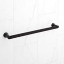 Signature Hardware Matte Black 24 in. Towel Bar 