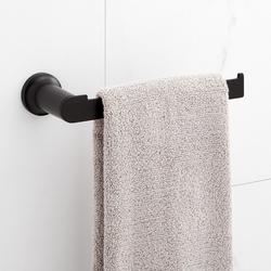 10 in. Towel Ring in Matte Black