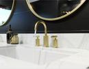 Pfister Brushed Gold Two Handle Widespread Bathroom Sink Faucet 