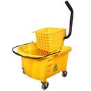 26 qt. Yellow Mop Bucket with Combo Side Press 