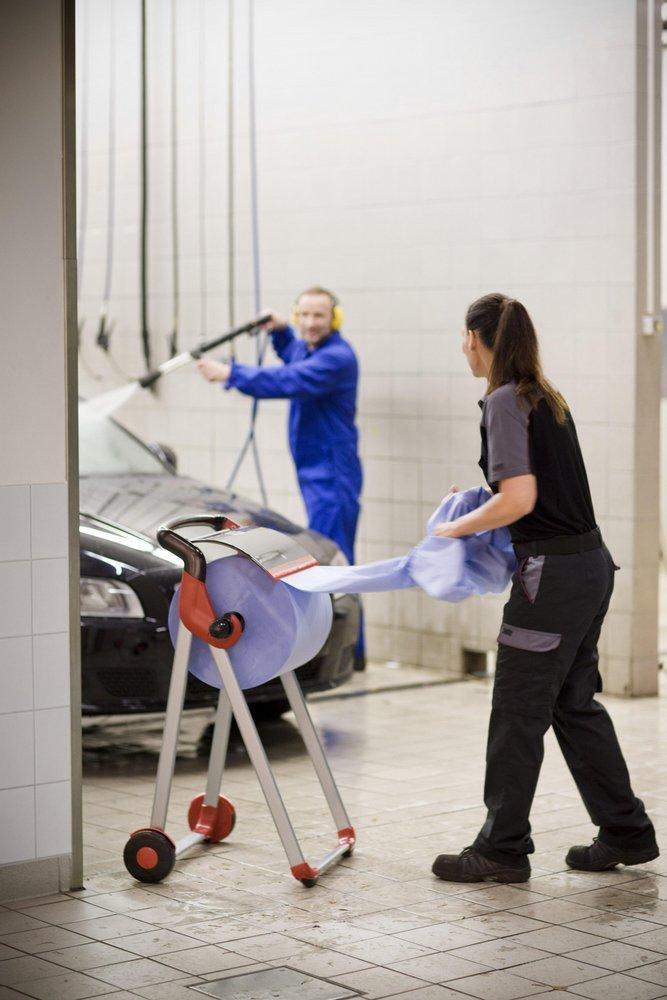 Tork White 912-1/5 ft. x 12-3/5 in. Wiper (Case of 1) 