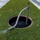 36 in. Water Pump with 72 in. Discharge Hose 