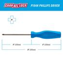 *CVR* PHILLIPS #1 X 4 SCREWDRIVER MAGNETIC TIP 