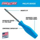 *CVR* PHILLIPS #2 X 4 SCREWDRIVER MAGNETIC TIP 