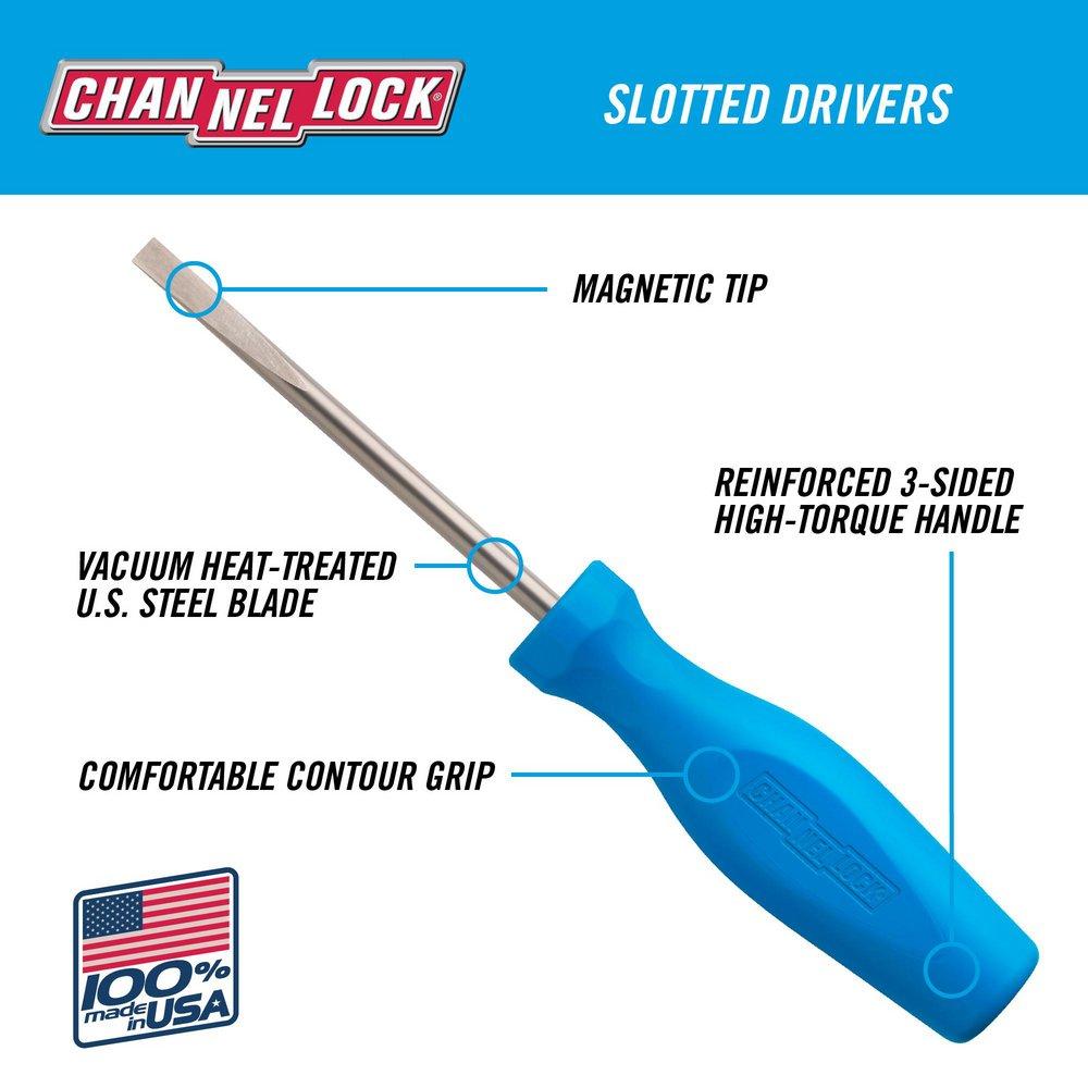 *CVR* SLOTTED 1/8 X 3 SCREWDRIVER 