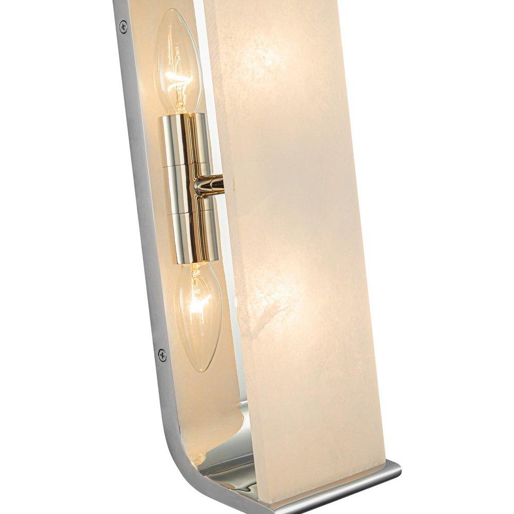 Alora Lighting Natural Brass 24W 1-Light Vanity Fixture 