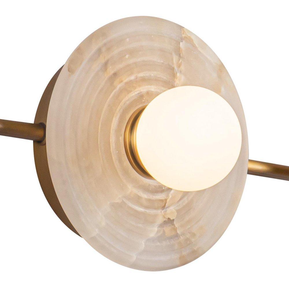 6" 6W 1-Light Integrated LED Vanity Fixture in Urban Bronze 