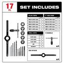 *CVR* 17PC METRIC TAP AND DIE SET 