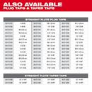 *CVR* 4-40 NC STRAIGHT FLUTE PLUG TAP & #43 DRILL BIT 