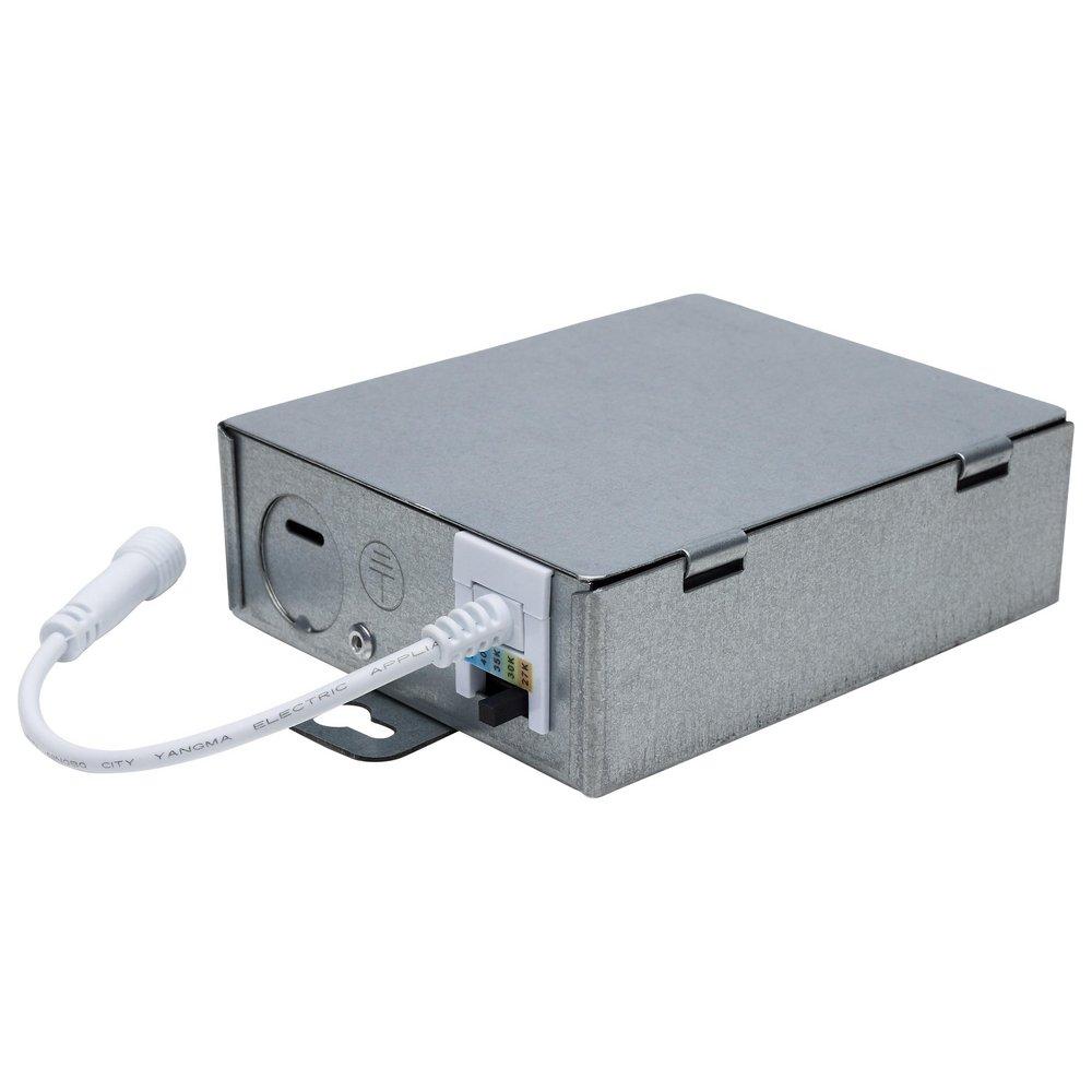 15W 6in. Integrated LED Baffle Canless Recessed Light- Airtight 