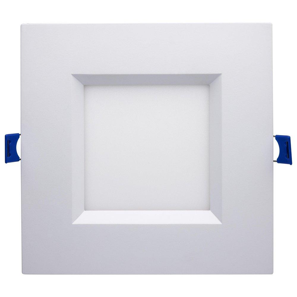 15W 6in. Integrated LED Baffle Canless Recessed Light- Airtight 