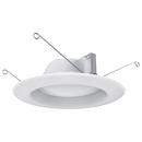 7.2 WATT LED DOWNLIGHT RETROFIT 5-6 INCHES 3000K 120 VOLT WHITE FINISH 