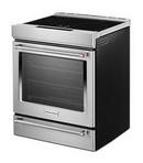 KitchenAid Stainless Steel 29-7/8 in. 6.40 cu. ft. Induction Electric Slide-In Range 