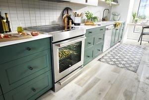 KitchenAid Stainless Steel 29-7/8 in. 6.40 cu. ft. Induction Electric Slide-In Range 