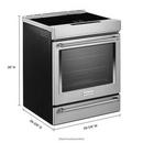 KitchenAid Stainless Steel 29-7/8 in. 6.40 cu. ft. Induction Electric Slide-In Range 