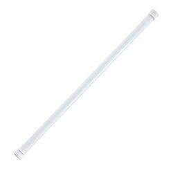 36-63 in. Adjustable Spring Tension Rod in White