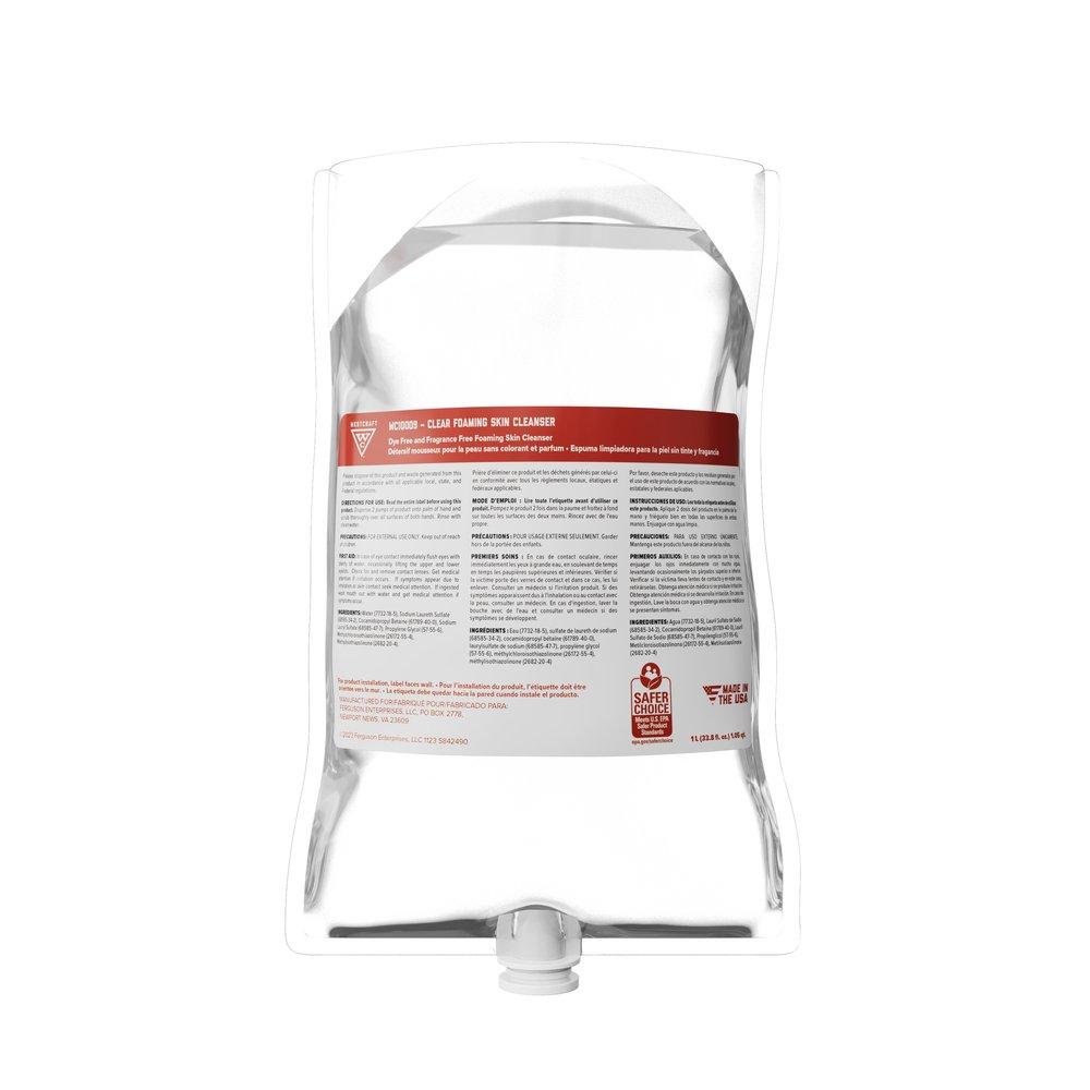 FOAM SOAP 1000ML CLR FRAG FREE 6/CA 