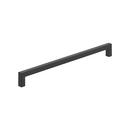 Amerock Matte Black 10-1/16 in. Center-to-Center Bar Pull 