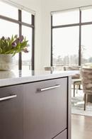 MONUMENT 10-1/16 IN 256MM CENTER-TO-CENTER POLISHED NICKEL CABINET PULL 