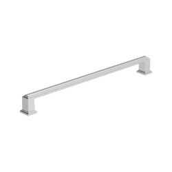 10-1/16 in. Center-to-Center Bar Pull in Polished Chrome