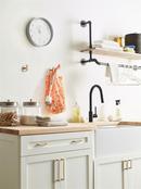 FACTOR 6-5/16 IN 160MM CENTER-TO-CENTER CHAMPAGNE BRONZE CABINET PULL 