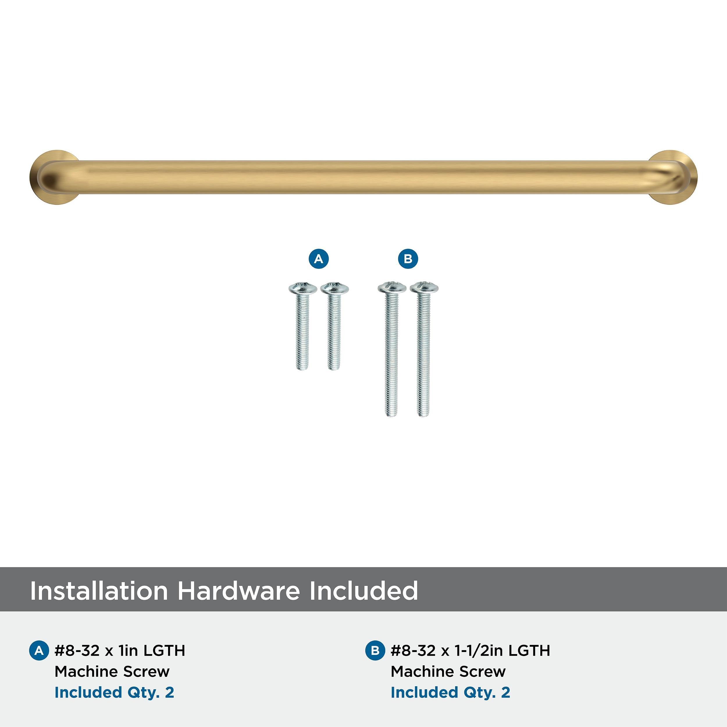 FACTOR 6-5/16 IN 160MM CENTER-TO-CENTER CHAMPAGNE BRONZE CABINET PULL 
