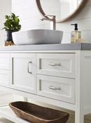 RENOWN 3 IN 76MM CENTER-TO-CENTER SATIN NICKEL CABINET PULL 