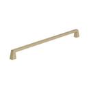 12-5/8 in. Center-to-Center Cabinet Pull in Golden Champagne