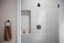 Peerless&reg; Matte Black Single Handle Multi Function Shower Faucet (Trim Only) 