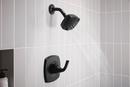 Peerless&reg; Matte Black Single Handle Multi Function Shower Faucet (Trim Only) 
