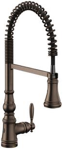 Single Handle Pull Down Kitchen Faucet in Oil Rubbed Bronze