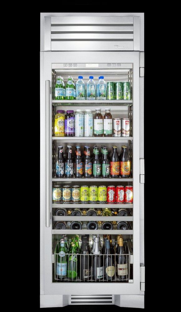 30INCH COLUMN - BEVERAGE COLUMN - GLASS DOOR - HINGED RIGHT 