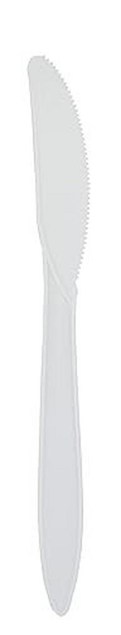 Medium Weight Polypropylene Knife in White (Case of 1000)