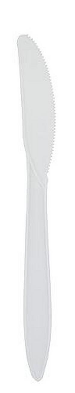 Medium Weight Polypropylene Knife in White (Case of 1000)