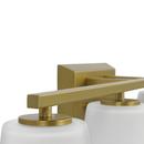 4-Light 29in. Wide Vanity Fixtures in Brushed Gold 