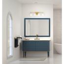 4-Light 29in. Wide Vanity Fixtures in Brushed Gold 