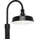 1-Light Wall Sconce in Black 