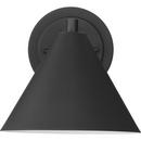 Progress Lighting Textured Black 1-Light Outdoor Wall Sconce 
