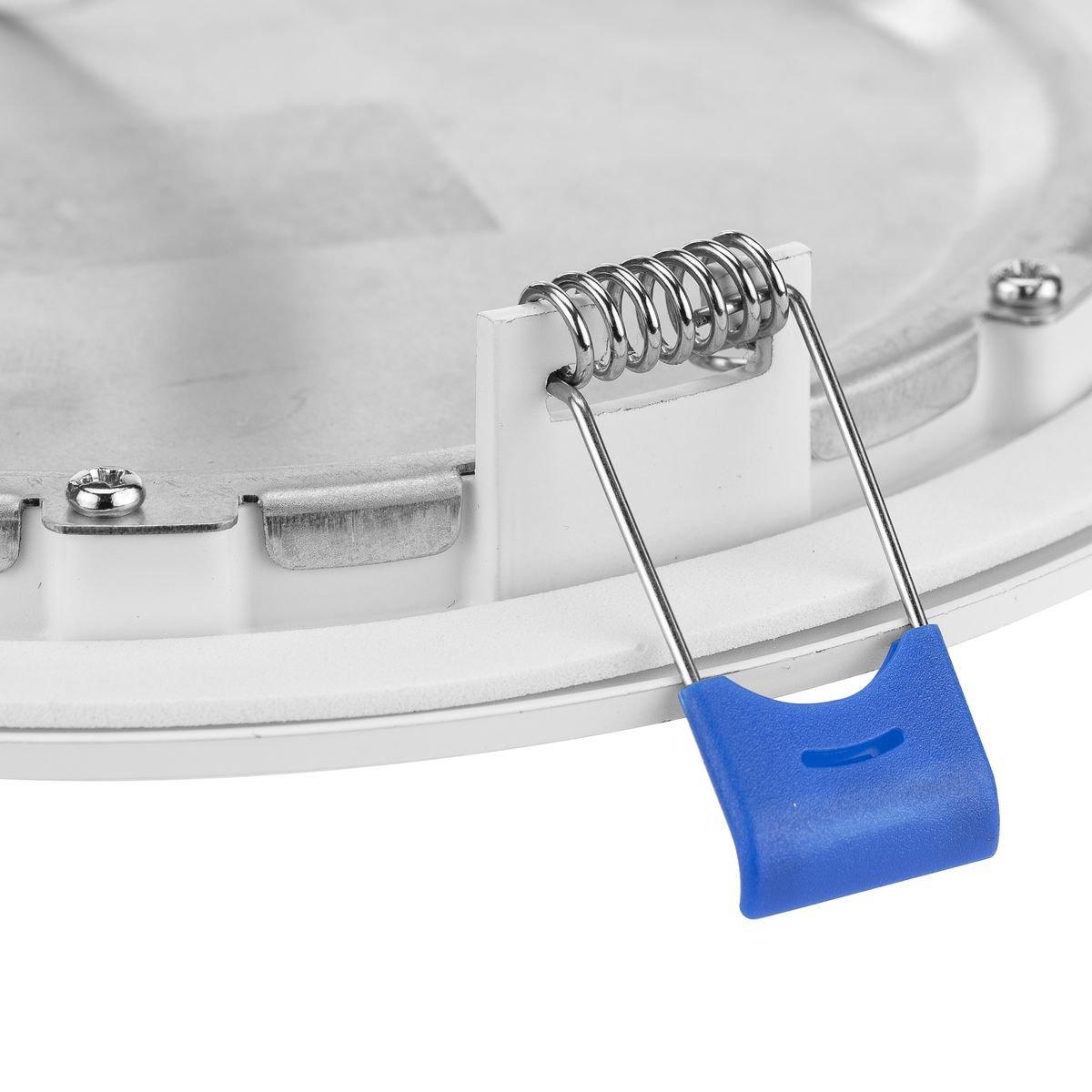 6 in. Edgelit LED Recessed Trim, 3000K 
