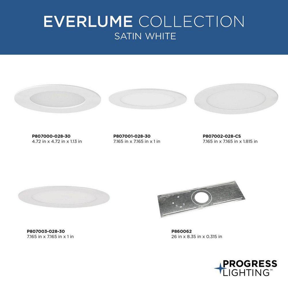 Progress Lighting 26 x 5/16 x 8-3/8 in. Recessed Housing & Trim 