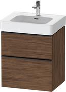 DURAVIT D-NEO VANITY UNIT WALL-MOUNTED WALNUT DARK 