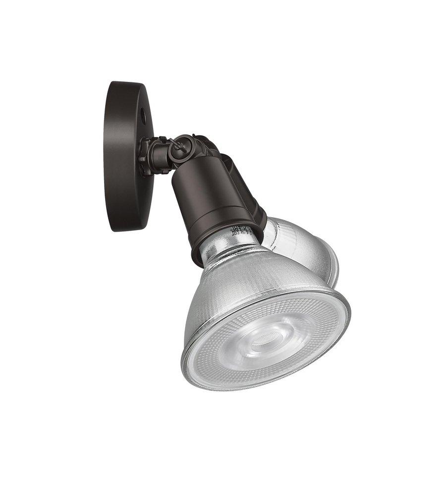 2-Light Security Flood Lights in Powder Coated Bronze 