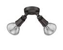 2-Light Security Flood Lights in Powder Coated Bronze 