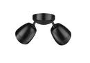 2-Light Security Flood Lights in Powder Coated Black 