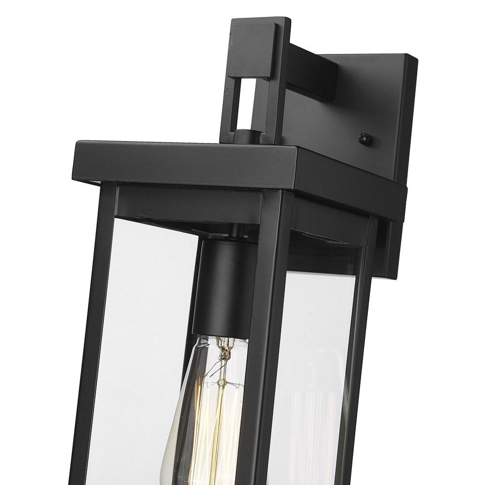 Millennium Lighting Powder Coated Black 60 W Outdoor Wall Sconce 