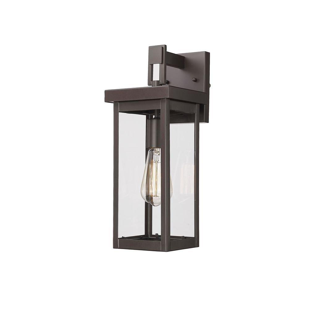 Millennium Lighting Powder Coated Bronze 60 W Outdoor Wall Sconce 