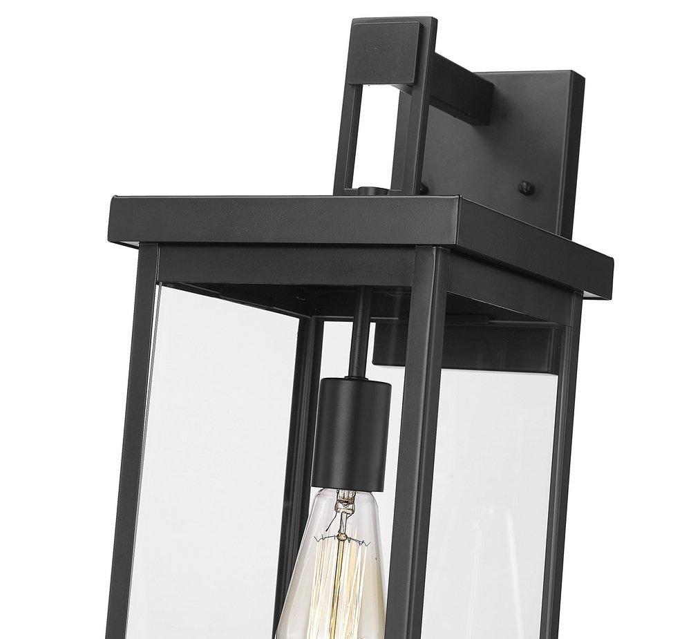 Millennium Lighting Powder Coated Black 60 W Outdoor Wall Sconce 